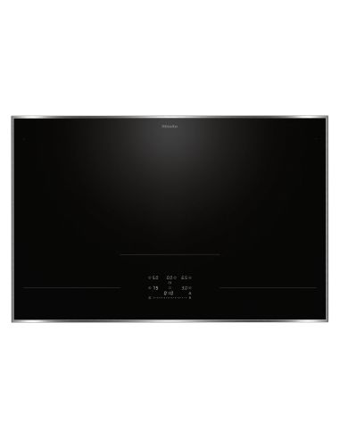 MIELE KM 8684 FR 80 cm ind. hob Full Surface M Sense & St. Steel Frame