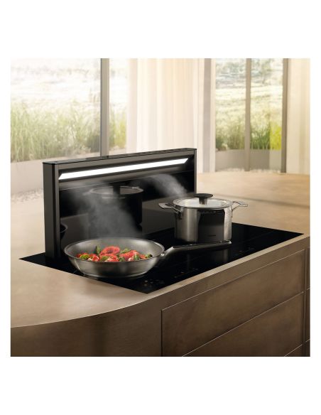MIELE DAD 4370 Levantar Downdraft Hood Obsidian Black 90cm (5)
