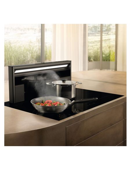 MIELE DAD 4870 Levantar Downdraft Hood Obsidian Black 80cm (5)