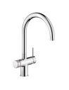 NOBILI LV0K133/HT Combined 3-in-1 kitchen faucet with filtered boiled (100°C) and household water