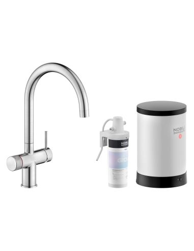 NOBILI LV0K133/HT Yhdistetty 3-in-1 keittiöhana suodatetulla keitetyllä 100°C ja kotitalousvedellä (6)