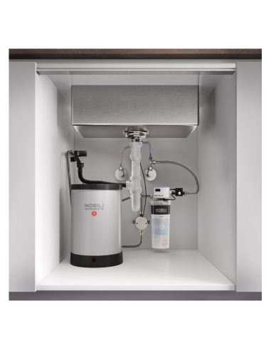 NOBILI LV0K133/HT Combined 3-in-1 kitchen faucet with filtered boiled (100°C) and household water