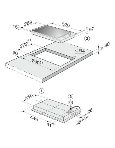 MIELE CS 1212-1 I ProLine 28 cm induktsioonpliit