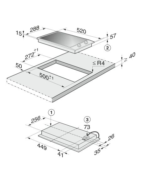MIELE CS 1212-1 I ProLine 28 cm induktsioonpliit