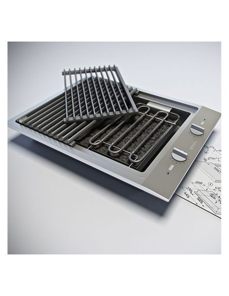 MIELE CS 1322 BG ProLine 38 cm Electric Barbecue Grill LAVA (4)