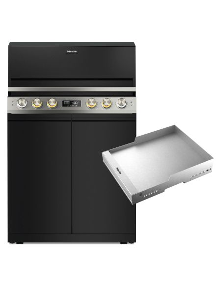 MIELE Outdoor Kitchen 80cm Connected Gas Grill Dreams – Fire Pro L 4P with Drawers