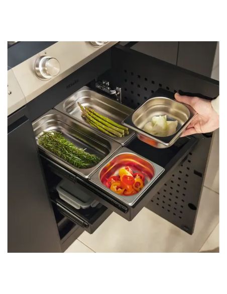 MIELE Dreams – Fire Pro L 4P умный газовый гриль с выдвижными ящиками 80 см (10)