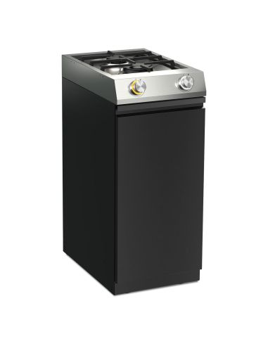 MIELE Dreams – Cook S 2P 40 cm gaasipliidimoodul sahtlitega