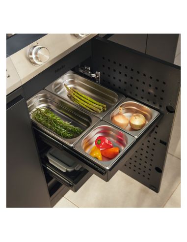MIELE Dreams – Cook S 2P 40 cm Gas Cooktop Module with Drawers (7)