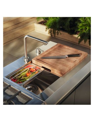 MIELE Outdoor kitchen 80cm Dreams – Wash L Outdoor Sink Module (5)