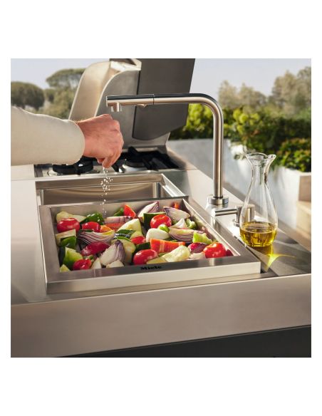 MIELE Outdoor kitchen 80cm Dreams – Wash L Outdoor Sink Module (6)