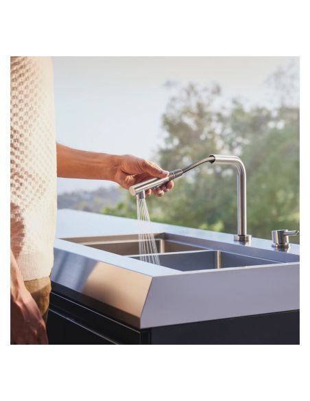MIELE Dreams – Wash L 80 см модуль мойки для уличной кухни (7)