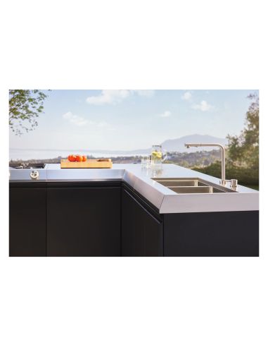 MIELE Dreams – Wash L 80 см модуль мойки для уличной кухни (10)