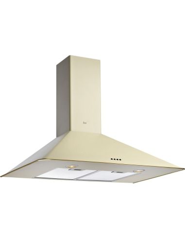 TEKA DOS 90.2 VN 90cm Seinale paigaldatav Õhupuhasti Retro stiilis, Beige - Brass (1)