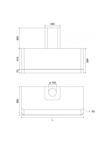 ILVE APM120 PANORAMAGIC 120cm St.Steel Wall Mounted Cooker Hood (2)