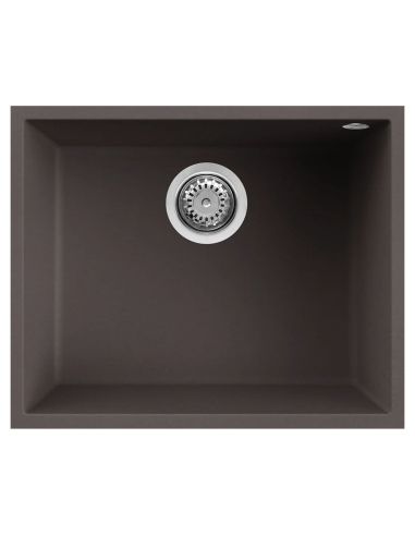 ELLECI QUADRA 105 U 50x40cm granit composite Undermount Kitchen sink