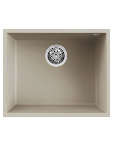 ELLECI QUADRA 105 U 50x40cm granit composite Undermount Kitchen sink