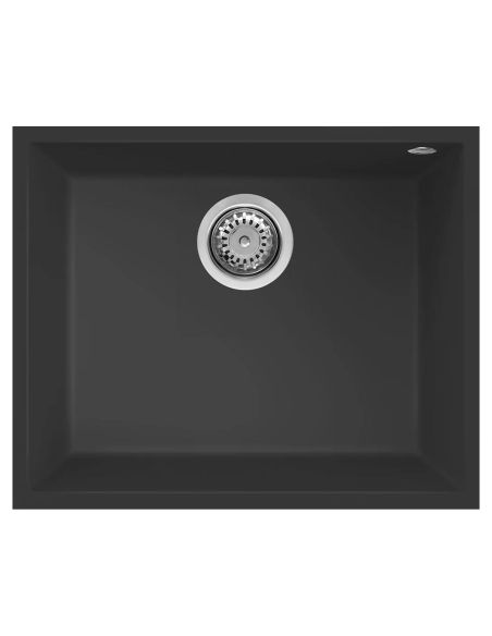 ELLECI QUADRA 105 U 50x40cm granit composite Undermount Kitchen sink