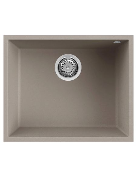 ELLECI QUADRA 105 U 50x40cm granit composite Undermount Kitchen sink