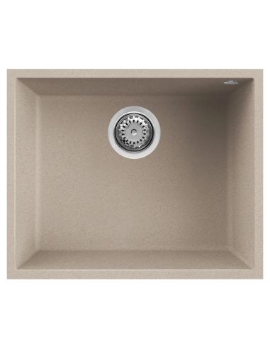 ELLECI QUADRA 105 U 50x40cm granit composite Undermount Kitchen sink