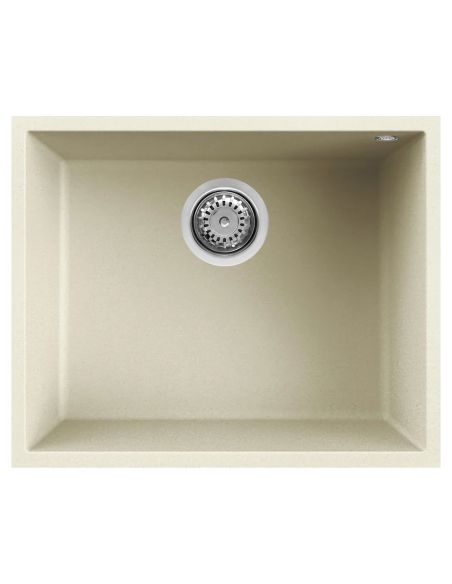 ELLECI QUADRA 105 U 50x40cm granit composite Undermount Kitchen sink