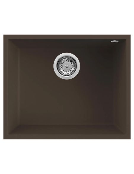 ELLECI QUADRA 105 U 50x40cm Alta Kiinnitettävä  KivikomposiitistaTiskiallas