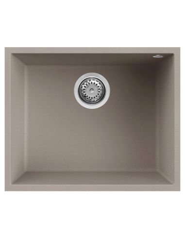 ELLECI QUADRA 105 U 50x40cm Alt Paigaldatav Graniit Köögivalamu