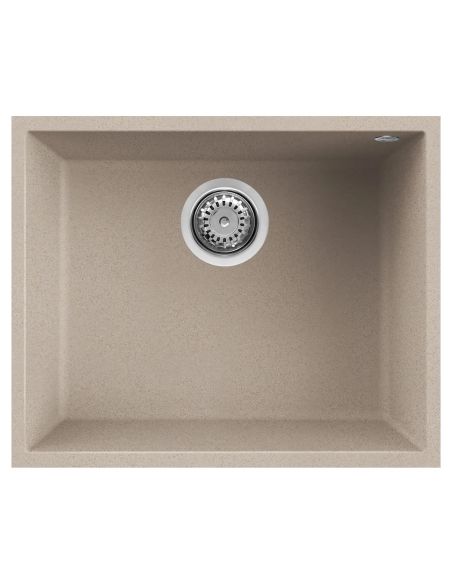 ELLECI QUADRA 105 U 50x40cm Kivikomposiitista Alta Kiinnitettävä altaat