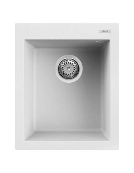 ELLECI QUADRA 100 34x40cm В столешницу сверху монтируемая Гранитная Кухонная мойка