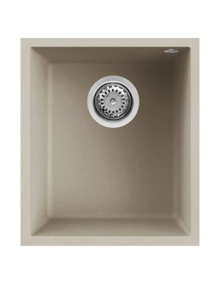 ELLECI QUADRA 100 U 34x40cm Sottotop Под каменную столешницу Монтируемая гранитная Кухонная мойка