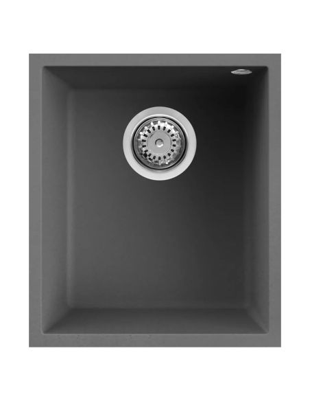 ELLECI QUADRA 100 U 34x40cm Sottotop Под каменную столешницу Монтируемая гранитная Кухонная мойка