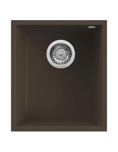 ELLECI QUADRA 100 U 34x40cm Sottotop Alt paigaldatav kunstkivi komposiit Köögivalamu