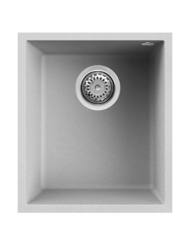 ELLECI QUADRA 100 U 34x40cm Sottotop Под каменную столешницу Монтируемая гранитная Кухонная мойка
