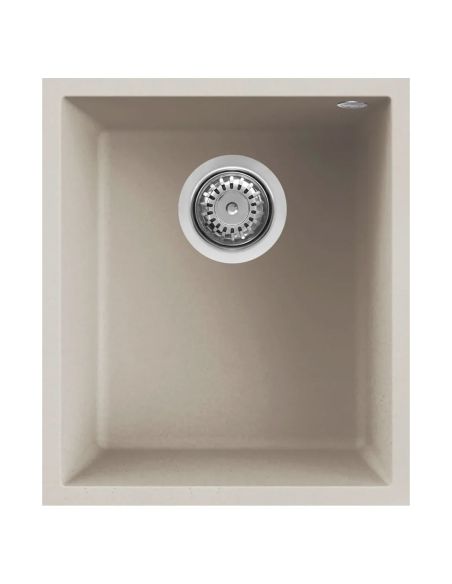 ELLECI QUADRA 100 U 34x40cm Sottotop Под каменную столешницу Монтируемая гранитная Кухонная мойка