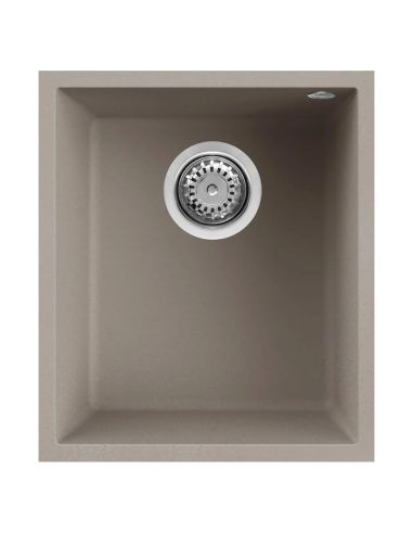 ELLECI QUADRA 100 U 34x40cm Sottotop Под каменную столешницу Монтируемая гранитная Кухонная мойка