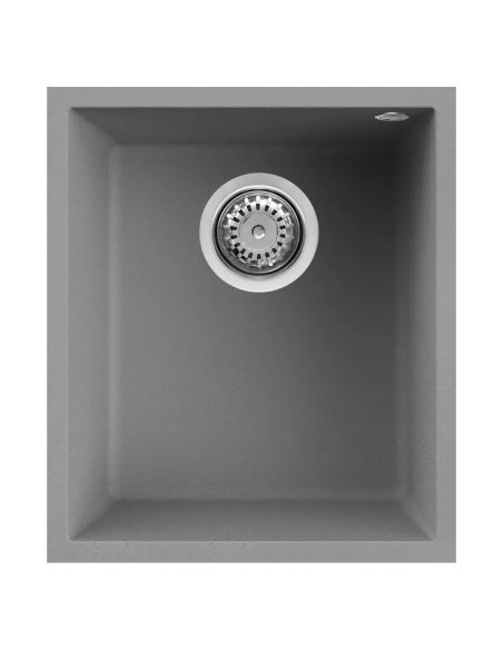 ELLECI QUADRA 100 U 34x40cm Sottotop Под каменную столешницу Монтируемая гранитная Кухонная мойка