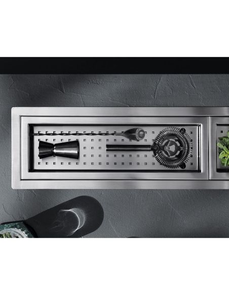 BARAZZA 1CVFGN 41cm Black Channel Colander