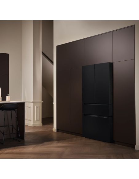 MIELE KFFD 6867 FrenchDoor külmik-sügavkülmik Obsidian Black