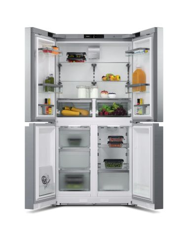 MIELE KFFD 6741 FrenchDoor jääkaappi-pakastin CleanSteel