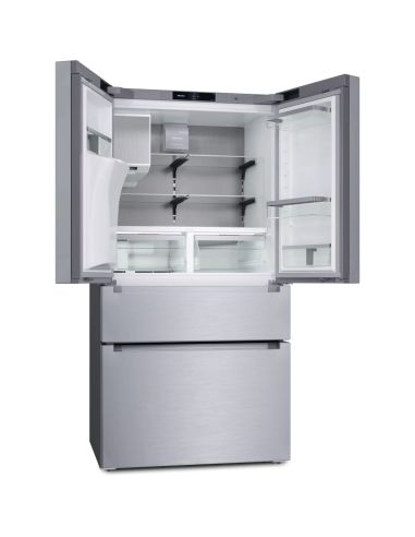 MIELE KFFD 6765 FrenchDoor külmik-sügavkülmik CleanSteel