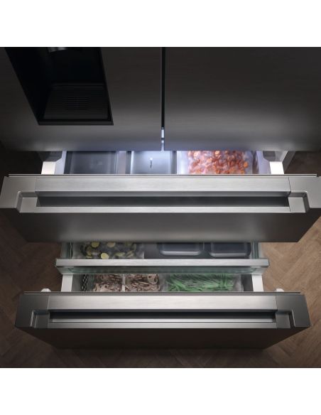 MIELE KFFD 6765 FrenchDoor jääkaappi-pakastin CleanSteel