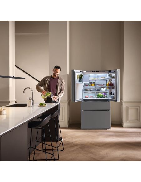 MIELE KFFD 6765 FrenchDoor Fridge-Freezer CleanSteel