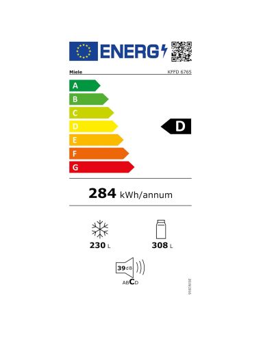 MIELE KFFD 6765 FrenchDoor külmik-sügavkülmik CleanSteel