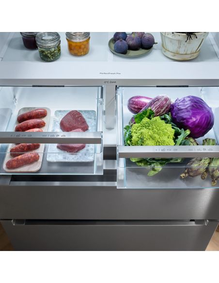 MIELE KFFD 6765 FrenchDoor külmik-sügavkülmik CleanSteel