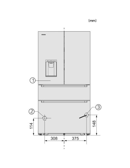 MIELE KFFD 6765 FrenchDoor jääkaappi-pakastin CleanSteel
