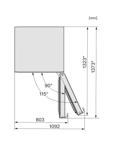 MIELE KFN 4796 AD külmik-sügavkülmik 75 cm CleanSteel