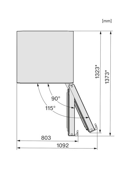 MIELE KFN 4796 AD külmik-sügavkülmik 75 cm CleanSteel