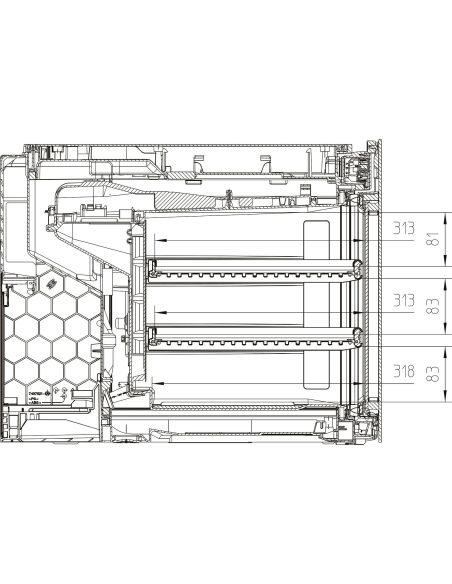 MIELE KWT 7112 iG integreeritav veinikülmik 45 cm nišikõrgusele