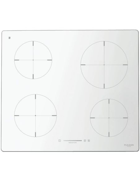 FULGOR MILANO CH 604 ID TS WH balta indukcijas plīts virsma