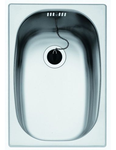 TEKA MODELL E 1C Rostfri diskbänk
